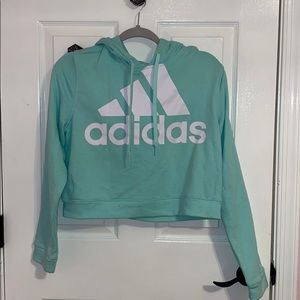 Adidas Cropped Hoodie